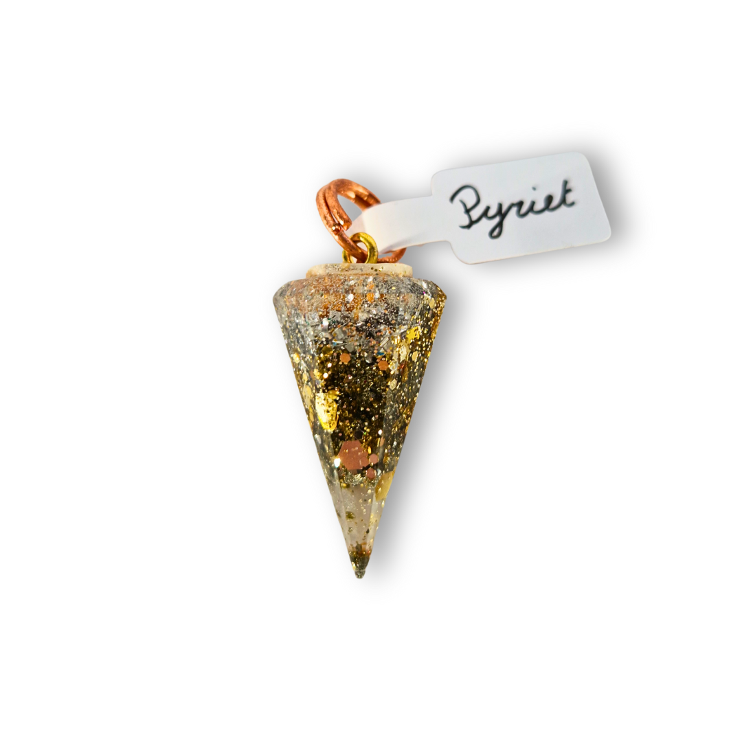 Orgonite gemstone pendant