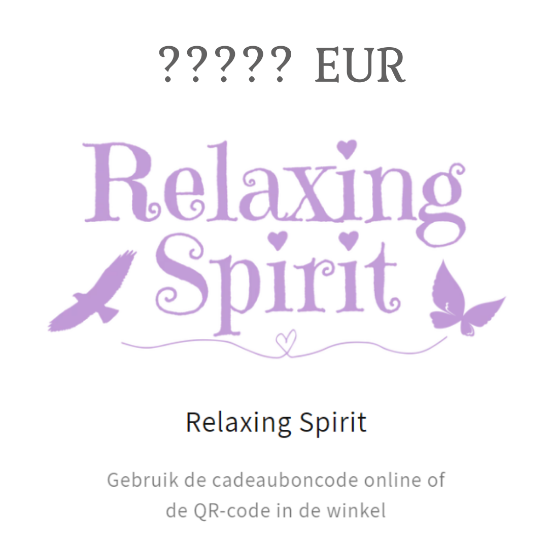 Relaxing Spirit cadeaubon